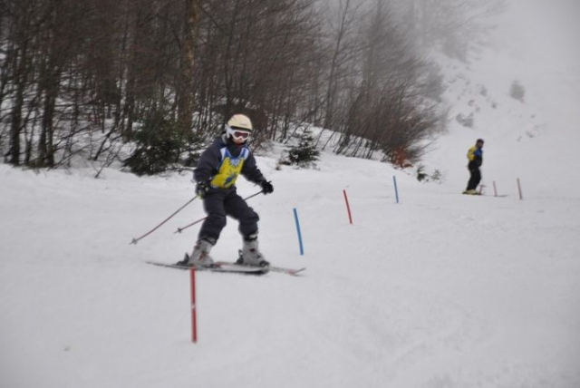  Entrenamiento de slalom 